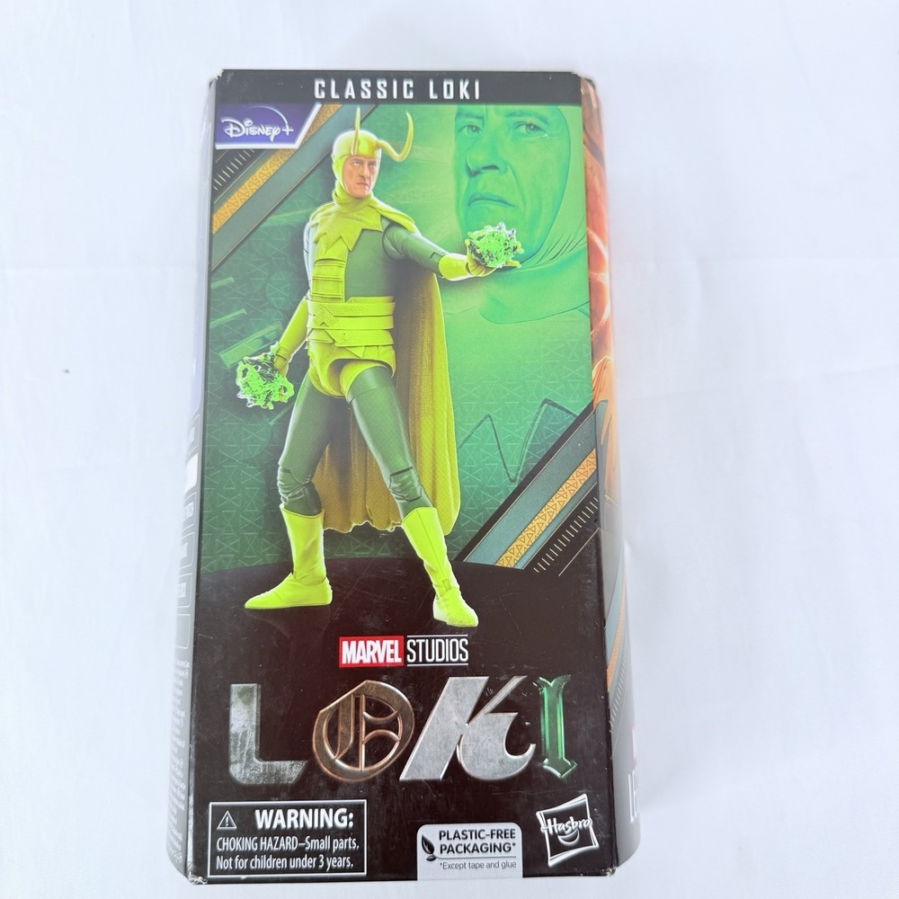 Marvel Legends Series: Classic Loki 6" Action Figure w/ Khonshu BAF